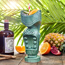 Cargar imagen en el visor de la galería, Boca Tiki tazas 600/650 ml – cerámica hawaiano cóctel taza