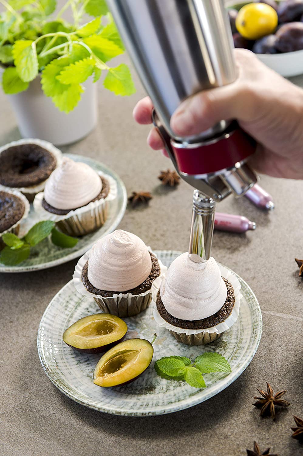 iSi 1603 Sifón Gourmet Whip, 0.5l