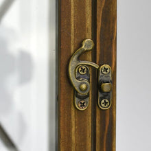 Cargar imagen en el visor de la galería, Farol de madera para decoración en tono natural- l

52cm