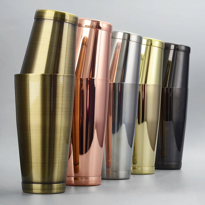 Coctelera Boston  GOLD 2 piezas 18 oz y 28 oz profesional Bartender