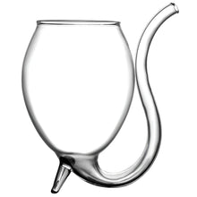 Cargar imagen en el visor de la galería, Copa de cristal con pajita para cóctel, vaso creativo de 300ml