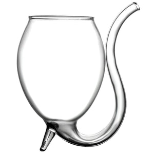 Set x 6, Copa de cristal con pajita para cóctel, vaso creativo de 300ml