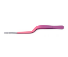 Cargar imagen en el visor de la galería, PINZA SUSHI 20 CM INOX/ ROSA FANTASÍA MATE