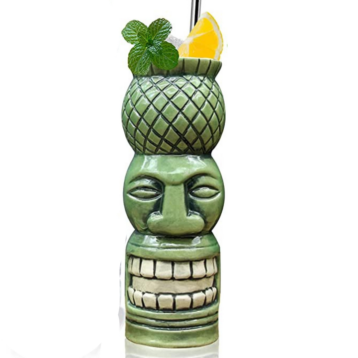 TIKI MUG Handmade 650ml CERAMIC 65CL