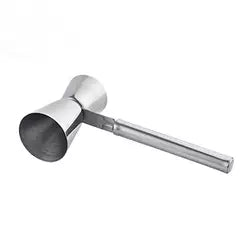 Jigger doble de acero inoxidable, con mango, grado alimenticio 20/40ml