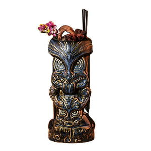 Ceramic Duece Tiki Mug 520ml (color negro)