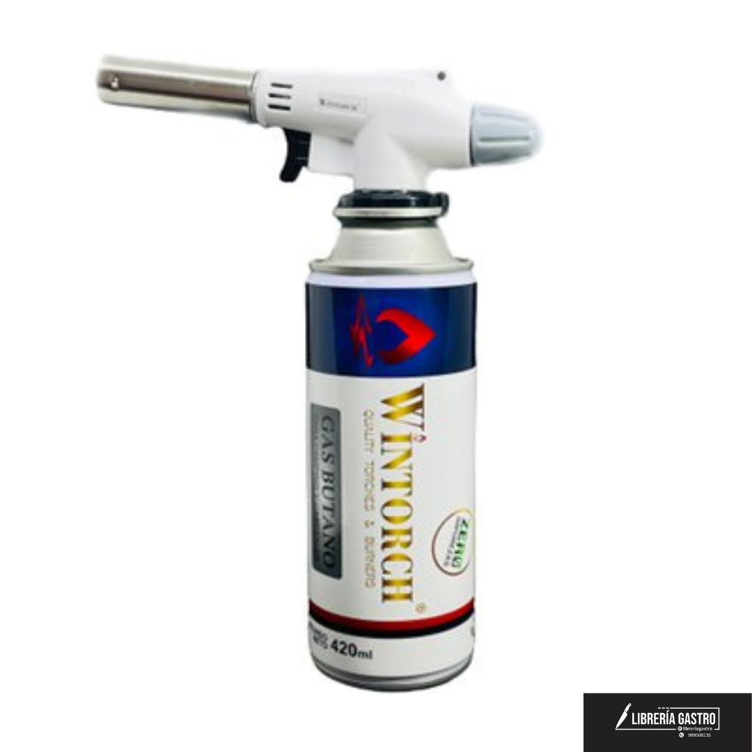 Soplete Cabezal Multiuso Wintorch +Gas Butano
