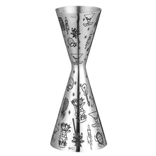 Cargar imagen en el visor de la galería, Jigger de estilo japonés, herramientas de barra de doble cóctel, medidas 25/50