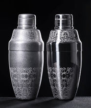 Cargar imagen en el visor de la galería, Coctelera de estilo japonés de acero inoxidable de 500ml,chapada e cobre, coctelera de 3 piezas de Bar.