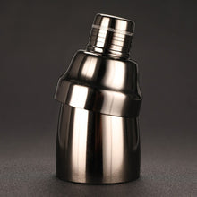 Cargar imagen en el visor de la galería, Coctelera de estilo japonés de acero inoxidable de 500ml,chapada e cobre, coctelera de 3 piezas de Bar.