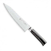 Cargar imagen en el visor de la galería, Cuchillo CHEF 210 mm. Tamahagane Kyoto Damasco 63 capas.