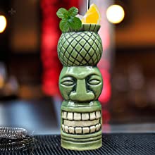 TIKI MUG Handmade 650ml CERAMIC 65CL
