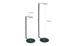 HOLDERS DRINK VOM TITANIUM NEGRO - 6 UDS