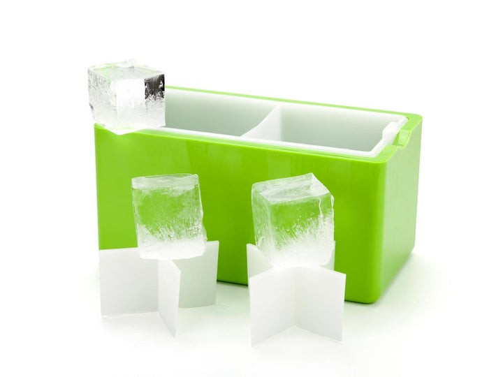 ICE CUBE MOULD, Molde para hielos transparentes cuadrados o rectangulares.