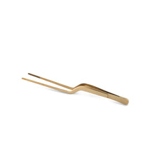 Cargar imagen en el visor de la galería, Pinza mini Sushi Titanio Dorada 14 cm