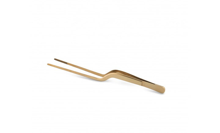 Pinza Sushi Titanio Dorada  20 cm