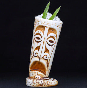 TIKI MOPEY CERAMIC MUG 17 oz