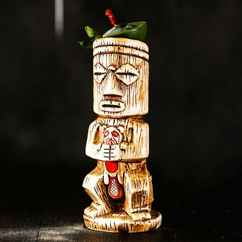 Taza de cerámica vergonzosa Tiki 500ml
