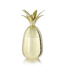 Cargar imagen en el visor de la galería, Vaso de piña dorado 500ml