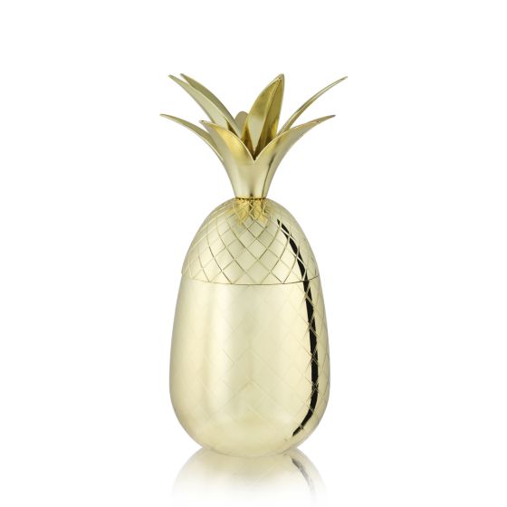 Vaso de piña dorado 500ml