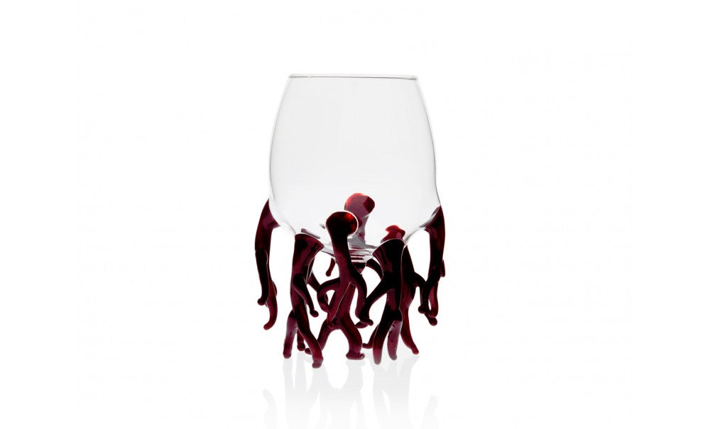 VASO CORAL ROJO